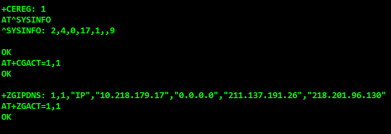 4G模塊如何使用——4G模塊鏈接上了外網(wǎng) 4G模塊如何使用——4G模塊鏈接上了外網(wǎng)