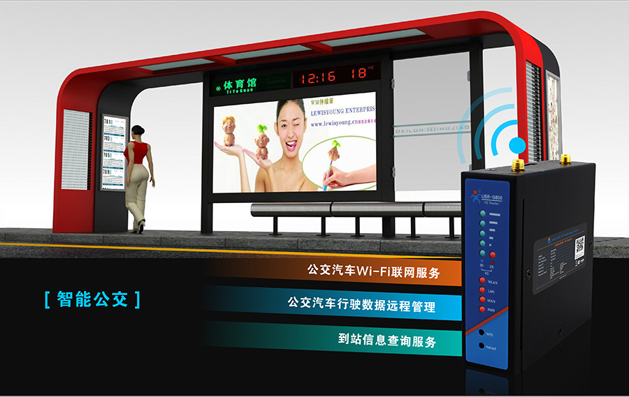 4G路由器智能公交 4G路由器智能公交